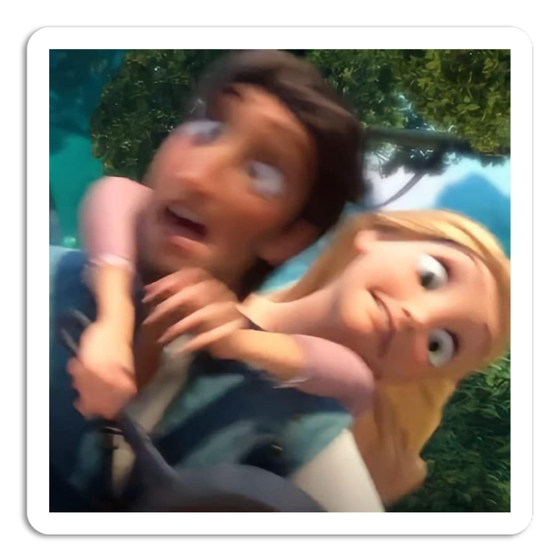 Tangled Sticker