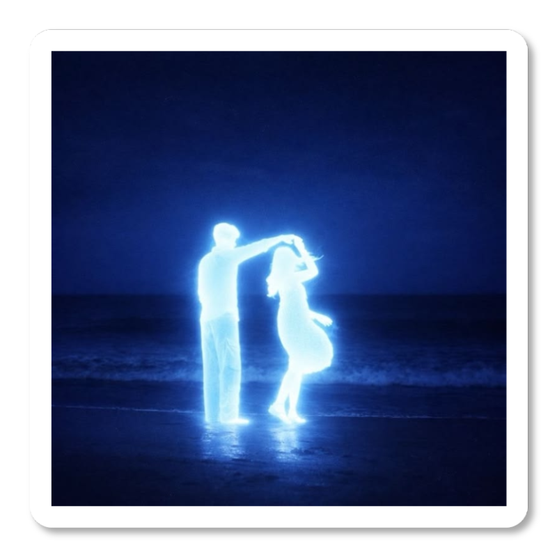 Couple Aesthetics Sticker