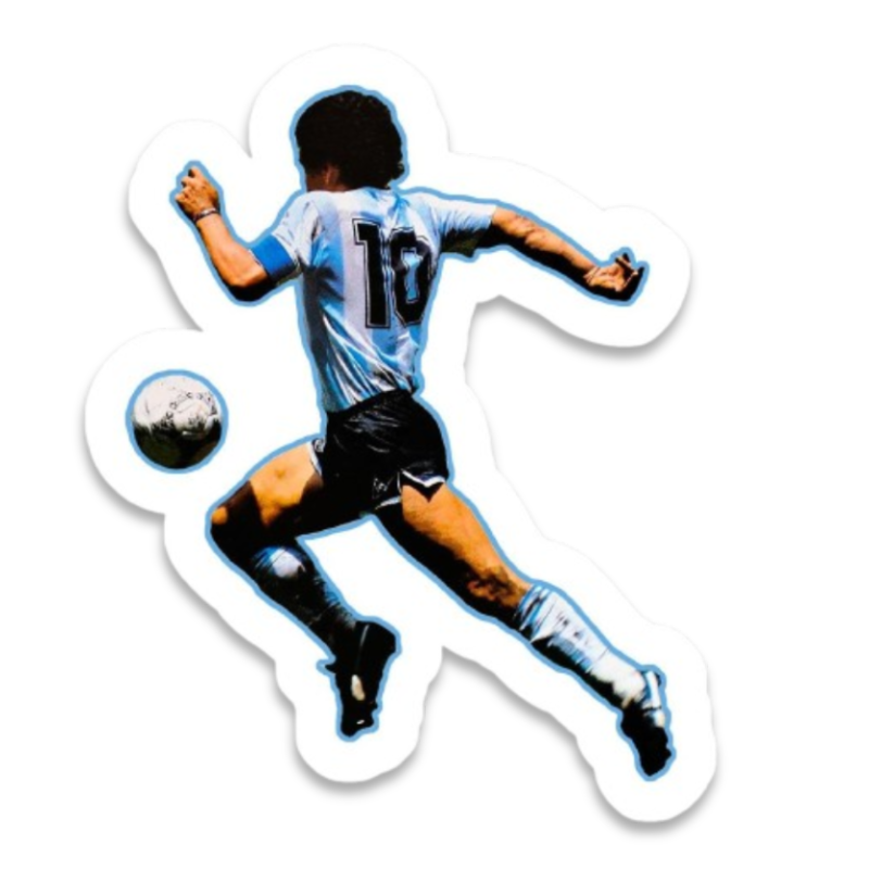 Diego Maradona Dribble Sticker