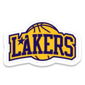 Los Angeles Lakers Logo Sticker