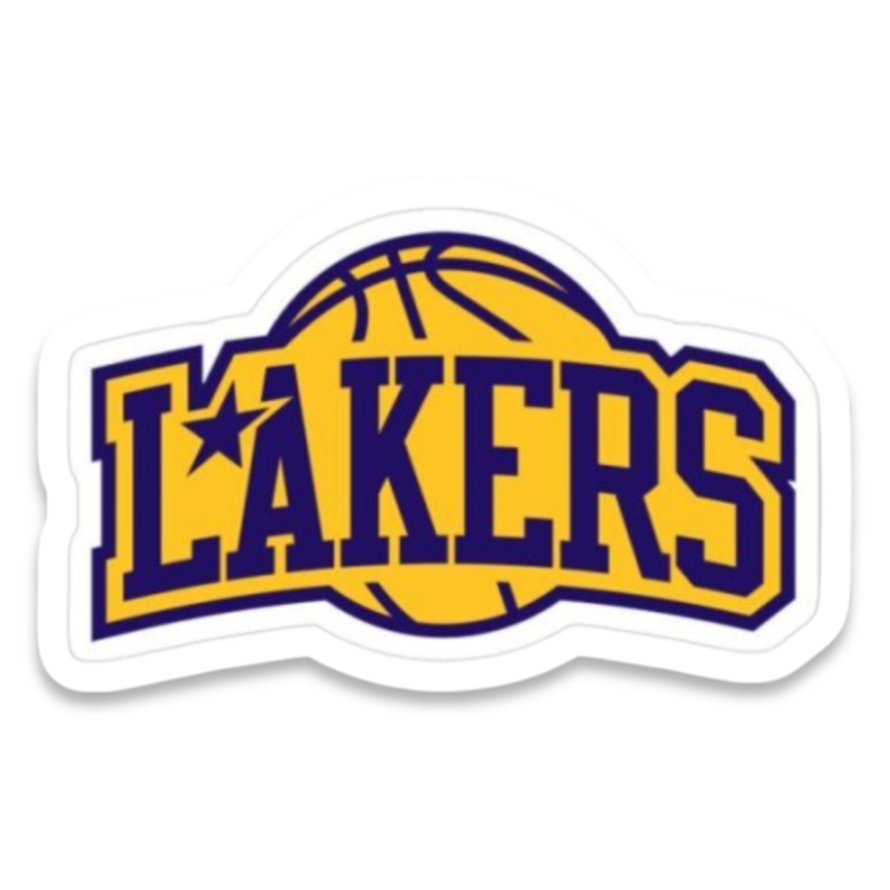 Los Angeles Lakers Logo Sticker