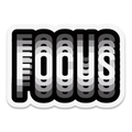 Focus Sticker