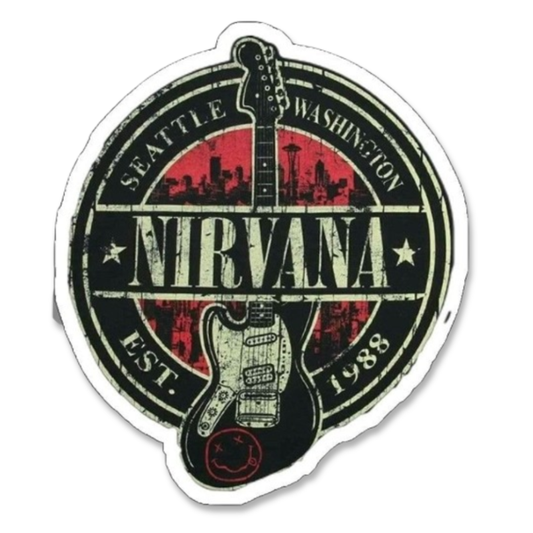 Nirvana Sticker waterproof vinyl sticker