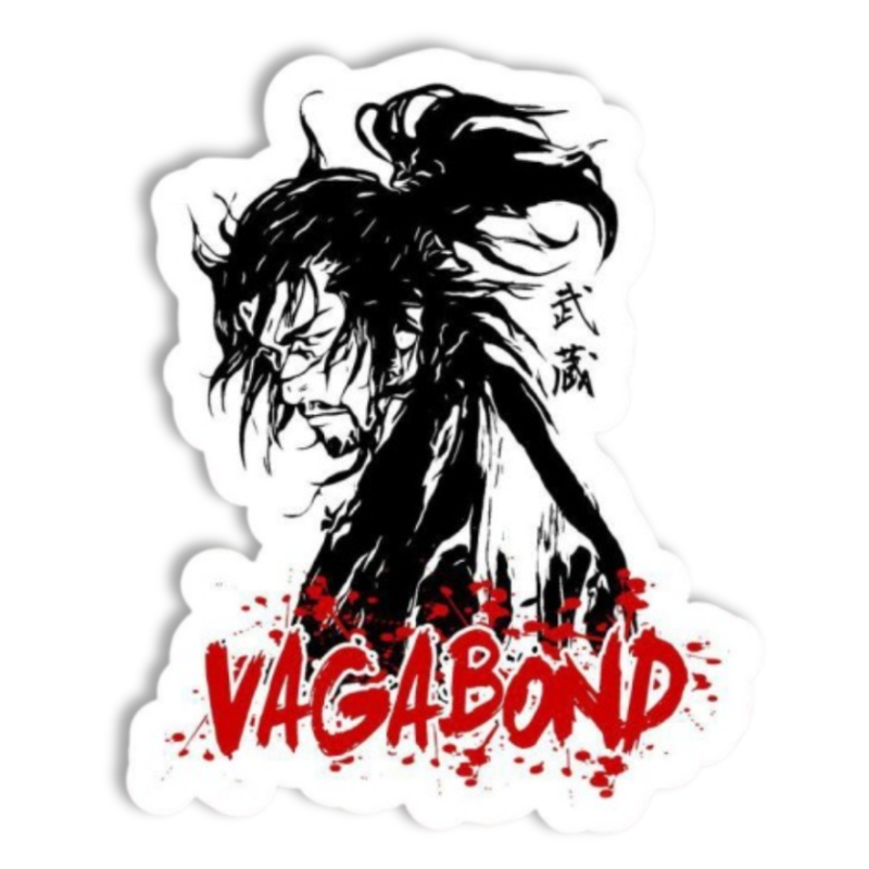 Vagabond Manga Art Sticker