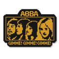 ABBA Gimme Gimme Gimme Sticker waterproof vinyl sticker