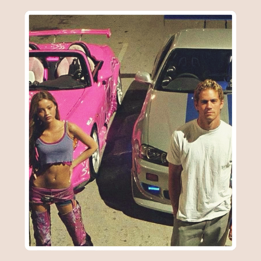 2 Fast 2 Furious Cars Sticker waterproof vinyl sticker