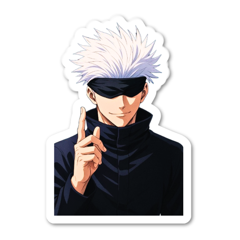 Gojo Satoru Sticker waterproof vinyl sticker