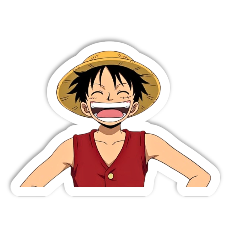 One Piece Sticker waterproof vinyl sticker
