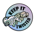 Keep It Twisted Sticker waterproof vinyl sticker