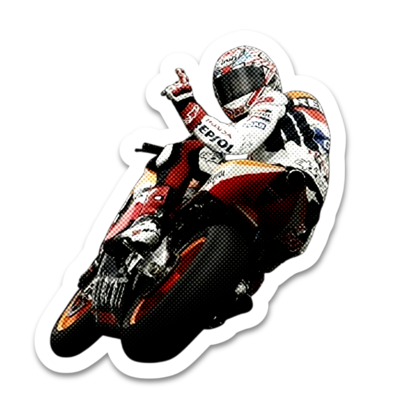 Sport Motorcycle Sticker waterproof vinyl sticker