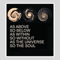 As Above So Below Sticker waterproof vinyl sticker