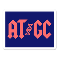 DNA Typography Sticker waterproof vinyl sticker