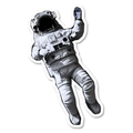 Astronaut Floating Sticker waterproof vinyl sticker