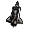 Space Shuttle Sticker waterproof vinyl sticker