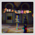 For A Reason Glitch Sticker waterproof vinyl sticker