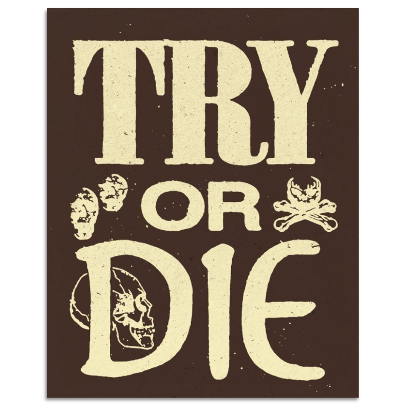 No Plan B/ Try or Die