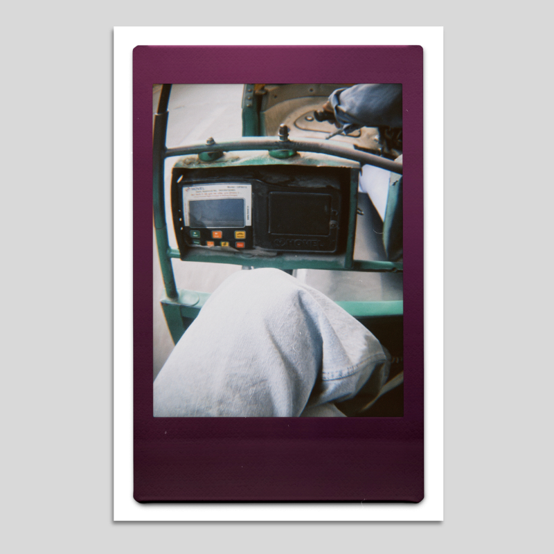 Rickshaw Polaroid Shot