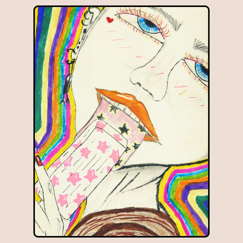 Psychedelic Portrait Art