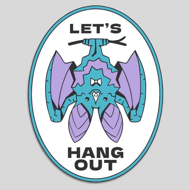 Let's Hang Out Bat