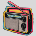 Vintage Radio Pop Art