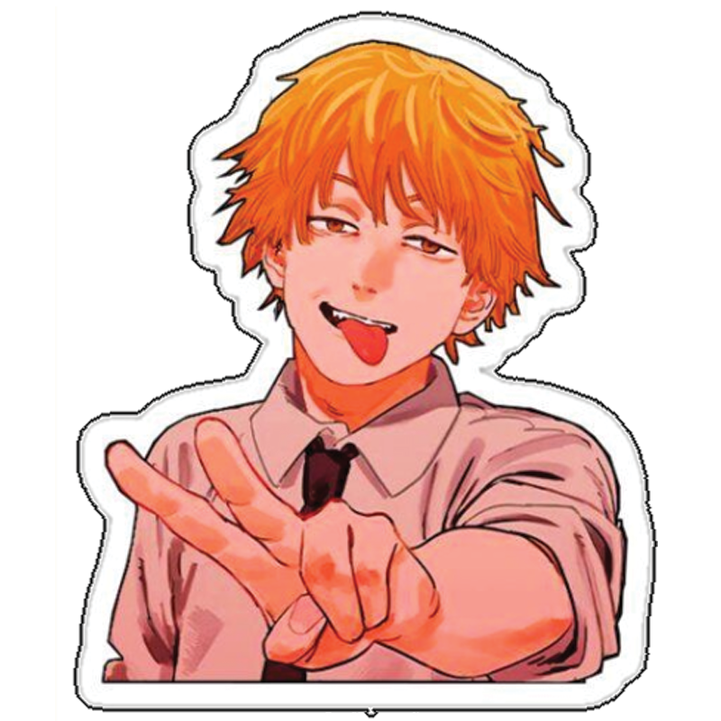 Chainsaw Man Sticker waterproof vinyl sticker