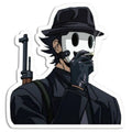 Anime Masked Gunman Sticker
