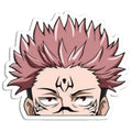 Sukuna Sticker – Jujutsu Kaisen